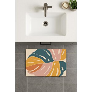 Banyo Paspası, Yıkanabilir - Kaydırmaz Taban 40x60 cm