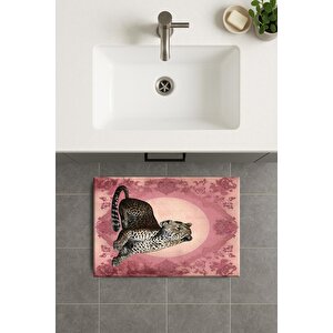 Banyo Paspası, Yıkanabilir - Kaydırmaz Taban 60x100 cm