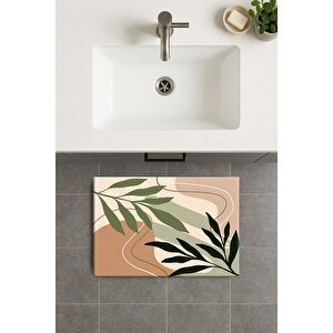Banyo Paspası, Yıkanabilir - Kaydırmaz Taban 80x120 cm