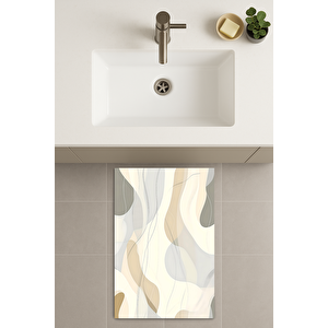 Banyo Paspası, Yıkanabilir - Kaydırmaz Taban 60x100 cm