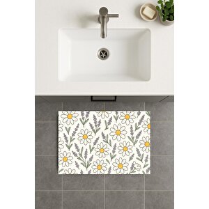 Banyo Paspası, Yıkanabilir - Kaydırmaz Taban 60x100 cm