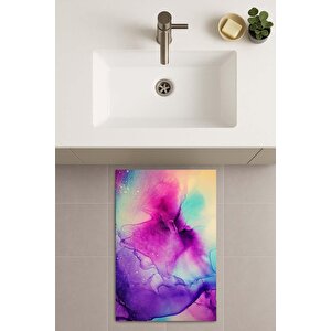 Banyo Paspası, Yıkanabilir - Kaydırmaz Taban 70x110 cm