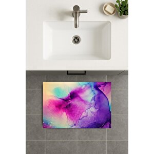 Banyo Paspası, Yıkanabilir - Kaydırmaz Taban 70x110 cm