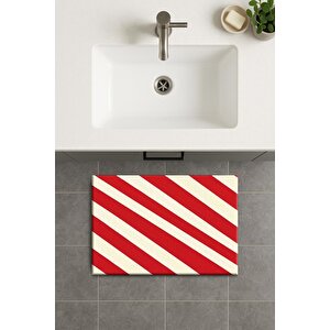 Banyo Paspası, Yıkanabilir - Kaydırmaz Taban 50x70 cm