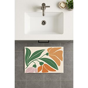 Banyo Paspası, Yıkanabilir - Kaydırmaz Taban 80x120 cm