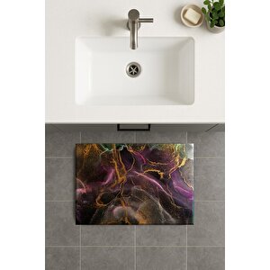 Banyo Paspası, Yıkanabilir - Kaydırmaz Taban 50x70 cm