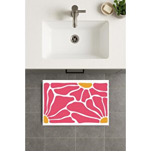 Banyo Paspası, Yıkanabilir - Kaydırmaz Taban 80x120 cm