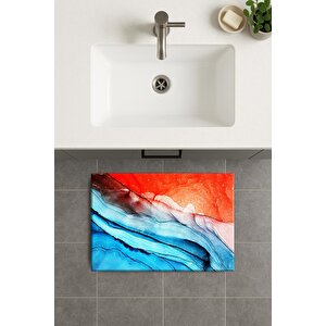 Banyo Paspası, Yıkanabilir - Kaydırmaz Taban 40x60 cm