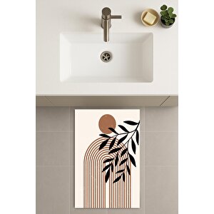 Banyo Paspası, Yıkanabilir - Kaydırmaz Taban 80x120 cm