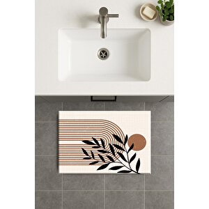 Banyo Paspası, Yıkanabilir - Kaydırmaz Taban 80x120 cm