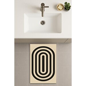 Banyo Paspası, Yıkanabilir - Kaydırmaz Taban 60x100 cm