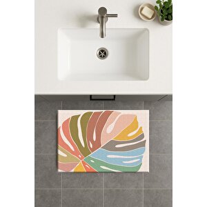 Banyo Paspası, Yıkanabilir - Kaydırmaz Taban 80x120 cm