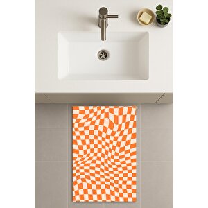 Banyo Paspası, Yıkanabilir - Kaydırmaz Taban 40x60 cm