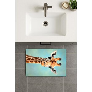 Banyo Paspası, Yıkanabilir - Kaydırmaz Taban 60x90 cm