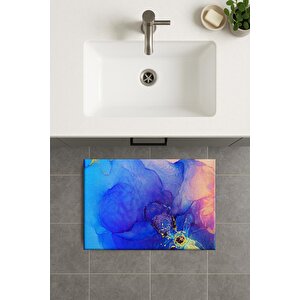 Banyo Paspası, Yıkanabilir - Kaydırmaz Taban 80x120 cm