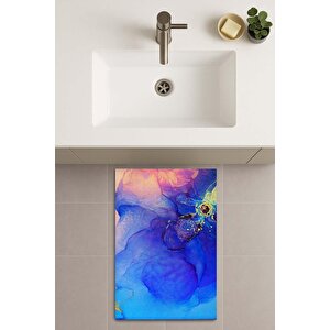 Banyo Paspası, Yıkanabilir - Kaydırmaz Taban 80x120 cm