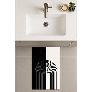 Banyo Paspası, Yıkanabilir - Kaydırmaz Taban 80x120 cm