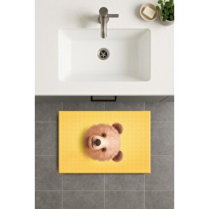 Banyo Paspası, Yıkanabilir - Kaydırmaz Taban 70x110 cm