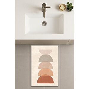 Banyo Paspası, Yıkanabilir - Kaydırmaz Taban 80x120 cm