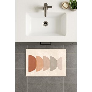 Banyo Paspası, Yıkanabilir - Kaydırmaz Taban 80x120 cm