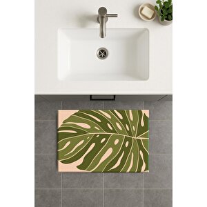 Banyo Paspası, Yıkanabilir - Kaydırmaz Taban 80x120 cm