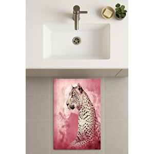 Banyo Paspası, Yıkanabilir - Kaydırmaz Taban 60x100 cm