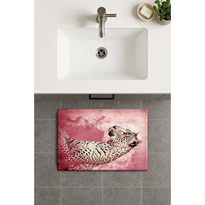Banyo Paspası, Yıkanabilir - Kaydırmaz Taban 60x100 cm