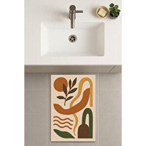 Banyo Paspası, Yıkanabilir - Kaydırmaz Taban 50x70 cm
