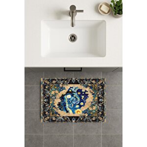 Banyo Paspası, Yıkanabilir - Kaydırmaz Taban 40x60 cm