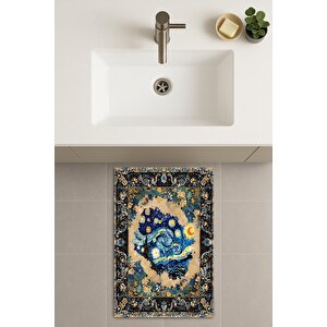 Banyo Paspası, Yıkanabilir - Kaydırmaz Taban 40x60 cm