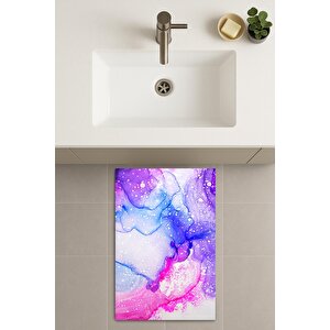 Banyo Paspası, Yıkanabilir - Kaydırmaz Taban 40x60 cm