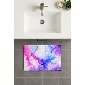 Banyo Paspası, Yıkanabilir - Kaydırmaz Taban 40x60 cm