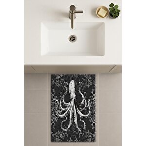 Banyo Paspası, Yıkanabilir - Kaydırmaz Taban 40x60 cm