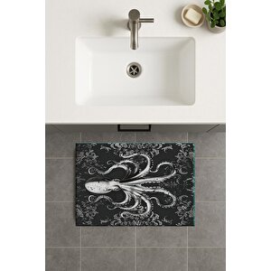Banyo Paspası, Yıkanabilir - Kaydırmaz Taban 40x60 cm