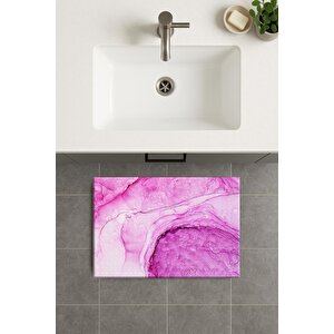 Banyo Paspası, Yıkanabilir - Kaydırmaz Taban 60x100 cm