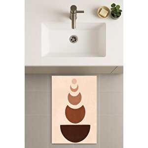 Banyo Paspası, Yıkanabilir - Kaydırmaz Taban 80x120 cm