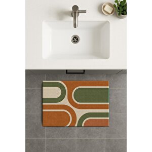 Banyo Paspası, Yıkanabilir - Kaydırmaz Taban 60x100 cm