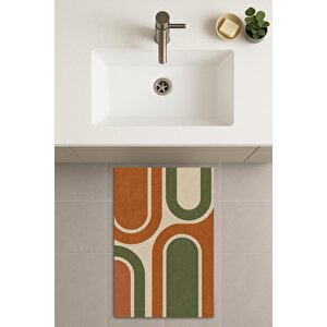 Banyo Paspası, Yıkanabilir - Kaydırmaz Taban 60x100 cm