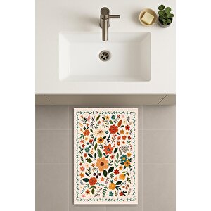 Banyo Paspası, Yıkanabilir - Kaydırmaz Taban 70x110 cm