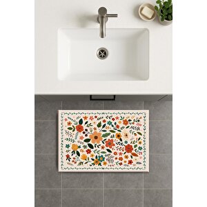 Banyo Paspası, Yıkanabilir - Kaydırmaz Taban 70x110 cm