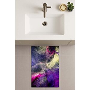 Banyo Paspası, Yıkanabilir - Kaydırmaz Taban 60x90 cm