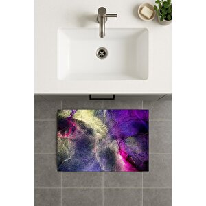 Banyo Paspası, Yıkanabilir - Kaydırmaz Taban 60x90 cm