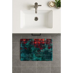 Banyo Paspası, Yıkanabilir - Kaydırmaz Taban 80x120 cm