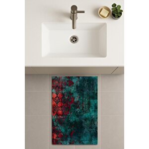 Banyo Paspası, Yıkanabilir - Kaydırmaz Taban 80x120 cm