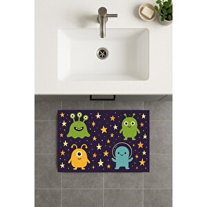 Banyo Paspası, Yıkanabilir - Kaydırmaz Taban 40x60 cm
