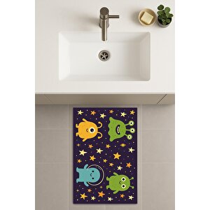 Banyo Paspası, Yıkanabilir - Kaydırmaz Taban 40x60 cm