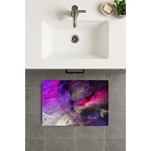Banyo Paspası, Yıkanabilir - Kaydırmaz Taban 40x60 cm