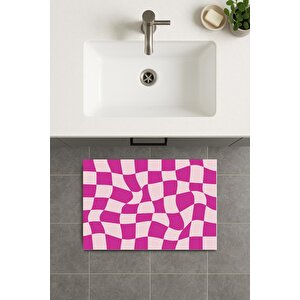 Banyo Paspası, Yıkanabilir - Kaydırmaz Taban 60x90 cm