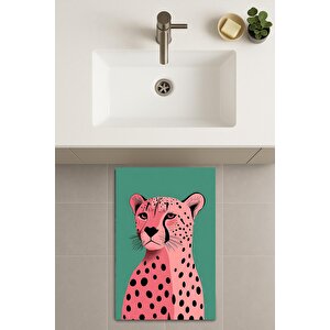 Banyo Paspası, Yıkanabilir - Kaydırmaz Taban 50x70 cm