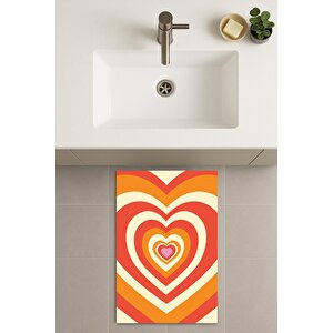Banyo Paspası, Yıkanabilir - Kaydırmaz Taban 60x90 cm